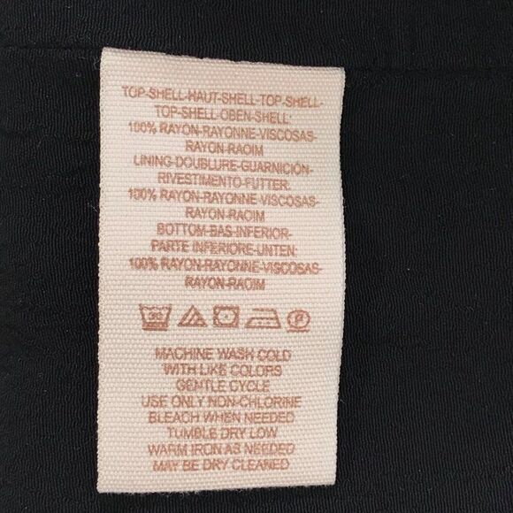 Women's Free People Black Grunge Steampunk Corset Vest Sleeveless Crop Top / 12 - Picture 5 of 6